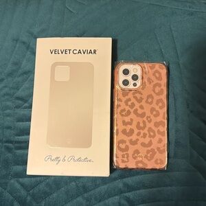 Velvet Caviar iPhone 12/12 pro case